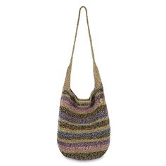 The Sak 120 Hobo - |Hand Crochet - Ubud Stripe|