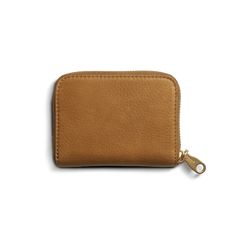 Crafted from premium natural leather, this wallet features a zip around closure to keep your personal items secure and an exterior card pocket with our signature detailing.  | Shinola Women's Pocket Small Zip Around Wallet Classic Everyday Coin Purse With Zipper Pocket, Classic Coin Purse With Zipper Closure For Everyday Use, Everyday Leather Coin Purse With Zipper, Leather Coin Purse With Zipper For Everyday Use, Leather Coin Purse With Zipper Closure For Everyday Use, Brown Everyday Wallet With Zipper Closure, Daily Use Leather Coin Purse With Zipper, Versatile Leather Wallet With Zipper Pouch, Versatile Leather Wallet With Zipper Closure