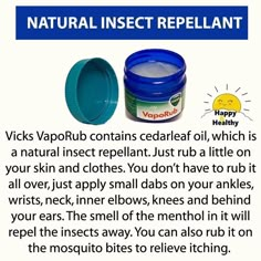 11 Surprising Ways To Use Vicks Vapor Rub 😱 Vic Vaporub, Vicks Vapor Rub, Vicks Vapor, Abs Diet, Uses For Vicks, Gym Abs, Insect Spray, Vapor Rub, Info Board