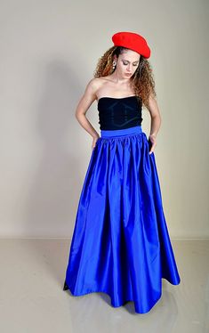 Satin Skirt/ Wedding Satin Skirt/ All Colors Satin Skirt/ Heavy Satin Skirt/ Royal Blue Satin Skirt Formal Satin Skirt that can be made in any color you want: royal blue, ivory, white, black, red, etc. We will need you waist measurment and waist to floor, wearing your shoes/heels, which will be the actual length of your skirt. Skirt has got lining. It will be our pleasure to work for you and your special satin skirt. Warmly, Grace of Europe Team Elegant Blue Mini Pleated Skirt, Blue Relaxed Maxi Skirt For Formal Occasions, Formal Blue Relaxed Fit Maxi Skirt, Blue Relaxed Fit Maxi Skirt For Formal Occasions, Blue Formal Full Pleated Skirt, Elegant Blue Fitted Pleated Skirt, Blue Flared Pleated Party Skirt, Fitted Lined Maxi Skirt For Gala, Fitted Maxi Skirt With Lined Skirt For Gala