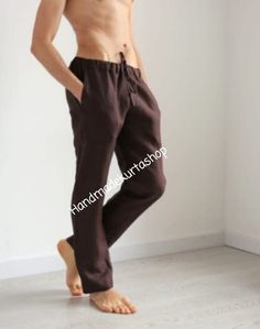 HANDMADEKURTASHOP  Give yourself a best ethnic look by wearing this Top / Trouser Indian Men's Trouser 100%Cotton fabric / Trouser This outfit with mojris will look apart on special occasions. material 100%Cotton Color : brown Length : 40 inches Mens Trouser wast size actual                 rady   pajama size size 30,                         34, 34,                         38, 38,                         42, 42,                         46, 46,                         50, 50,                         54,                                                   Please Share Your Contact Number For Delivery Length 39-40 Inches Approx Payment :- We accept PayPal only. Your prompt payment will be highly appreciate Thanks for visit or product we are a wholesaler or retailer manufacturer we have a runnin Traditional Brown Cotton Bottoms, Traditional Brown Bottoms For Summer, Traditional Brown Harem Pants, Traditional Brown Cotton Pants, Traditional Brown Summer Bottoms, Mens Trouser, Ethnic Looks, Indian Man, Running Clothes