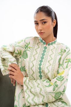 Nia Luxury Embroidered Nida Sets, Luxury Cotton Sets With Placement Embroidery, Luxury Semi-stitched Handloom Sets, Luxury Digital Print Sets For Eid, Luxury Cotton Sets With Woven Motifs, Luxury Nida Fabric Sets With Intricate Embroidery, Luxury Designer Block Print Sets, Luxury Unstitched Embroidered Sets, Yumna Zaidi Shirts