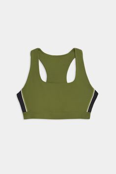 Hit the gym in our newest Rigor sports bra. A high neckline, wide racer back and longer length means support and coverage for your most vigorous workouts. BEST FOR: Running, court sports, spin class, cycling, gym workouts and other high impact workouts. Model Stats:Height: 5’10”, Bust: 32", Waist: 23.5”, Hips: 34.5”Wearing size: Small Spin Class, Hit The Gym, Racer Back, High Neckline, Gym Workouts, The Gym, Cycling, Sports Bra, Gym