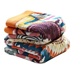 PRICES MAY VARY. 【MATERIAL】100% cotton. Our blanket is made of high quality of 100% cotton, free from harmful substances and harsh chemicals, universal for all seasons, quite soft and breathable, bringing you warmth in cold days. The knitted cotton blanket measures 90"L x 80"W inch. 【Exclusive Design】Exotic boho style with classic colors and patterns to add stylish and lively atmosphere to your bedroom. Let yourself feel infinitely soft comfort and cosiness in the moment of rest. 【EASY CARE】 Mac Dune Bedroom, Minimalist Bedroom Furniture, Mandala Blanket, Found It On Amazon, Boho Throw Blanket, Table Clothes, Mexican Home Decor, Mexican Blanket, Boho Throws