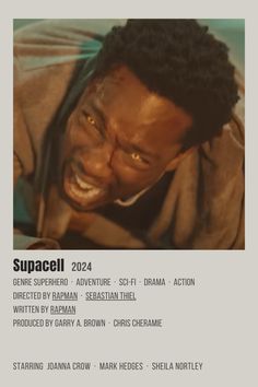 the poster for supaccell's upcoming show