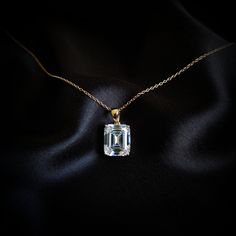 This stunning pendant is set in 14K Solid Yellow Gold with Cubic Zirconia in classic prong setting. It is an unique gemstone pendant for nearly every occasion and is completely hassle-free jewelry. ◾ITEM DETAILS * Gem: Cubic Zirconia * Gem Size: 10X12mm * Gem Shape: Octagon cut * Gem Weight: 10.88 carats * Gold Purity: 14KT  * Gold Weight: 0.99gram * Total Weight of the Pendant: 3.17 gram The Gold purity is guaranteed and it comes with authentic 14KT gold hallmark. Since my items are handmade, t Radiant Cut Solitaire Necklace For Gift, Classic Solitaire Necklace With Emerald Cut For Gift, White Emerald Cut Solitaire Necklace Gift, White Emerald-cut Solitaire Necklace As Gift, Emerald Cut Cubic Zirconia Solitaire Necklace For Wedding, Classic Baguette Cut Cubic Zirconia Solitaire Necklace, Classic Solitaire Necklace With Baguette Cut Cubic Zirconia, Classic Baguette Cut Solitaire Necklace In Cubic Zirconia, Classic Emerald Cut Cubic Zirconia Necklace