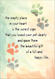 a dog paw print with the words happy life on it