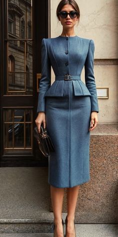 فستان سهرة, Classy Work Outfits, Trendy Fall Outfits, Style Mistakes, New Classic, Classy Women