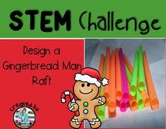 Gingerbread Man STEM Engineering Challenge Gingerbread Man Stem Kindergarten, Gingerbread Man Stem, Gingerbread Stem, Gingerbread Kids Crafts, Research Graphic Organizer, Saturday Activities, Christmas Therapy, Process Poster, Gingerbread Man Unit