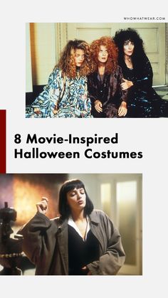 three movie inspired halloween costumes for women