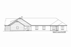 this is the front elevation of these house plans