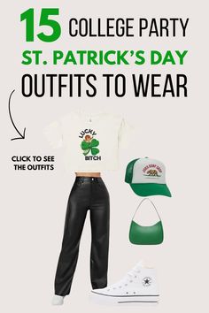 St. Patrick's Day Outfits Frat Parties, Season Winter, First Day