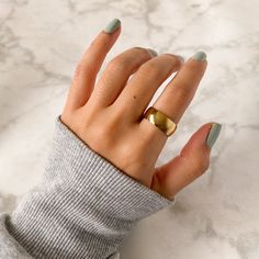 ❀❀ INFO❀❀ ➳ Thick gold band ring - 8mm ➳ 14k gold plated over stainless steel ➳ Smooth polished finish ➳ Hypoallergenic and tarnish resistant ➳ Available in multiple ring sizes ➳ Gender neutral rings perfect for anyone! ❀❀ VIEW ALL RINGS: ❀❀ https://www.etsy.com/shop/bitsnpiecess/?section_id=26921609 ❀❀ VIEW 6mm RING: ❀❀ https://www.etsy.com/listing/958768446/6mm-band-ring-in-stainless-steel-sizes-6?ref=shop_home_active_1 ❀❀ VIEW 4MM RING: ❀❀ https://www.etsy.com/listing/972746815/4mm-band-ring- Adjustable Gold Dome Ring, Tarnish Resistant, Adjustable Gold Dome Ring Tarnish Resistant, Adjustable Tarnish-resistant Gold Dome Ring, Gold Thick Band Promise Ring, Gold Wide Band Ring For Promise, Modern Gold Wide Band Promise Ring, Adjustable Gold Wide Band Ring For Everyday, Modern Gold Wide Band Ring As Gift, Yellow Gold Thick Band Midi Ring For Gift