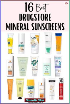 Looking for the best drugstore mineral sunscreens? From affordable options like CeraVe Hydrating Mineral Sunscreen to La Roche-Posay's Anthelios line, we’ve got you covered. These sunscreens provide broad-spectrum protection without irritating sensitive skin. Whether you need SPF for daily wear or outdoor activities, check out these top-rated sunscreens. #MineralSunscreens #DrugstoreSkincare #SPFProtection Spf Benefits, Sunscreen For Dry Skin, Best Drugstore Sunscreen, Good Sunscreen, Sunscreen For Oily Skin, Good Sunscreen For Face, Best Spf, Sunscreen For Sensitive Skin, Sunscreen For Face