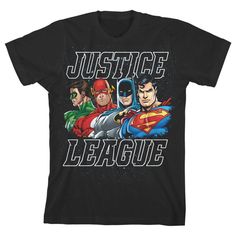 the justice league t - shirt