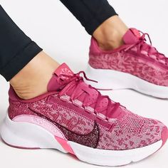 Nike Superrep Go 3 Flyknit Next Nature Sneakers Pink Brand New Without Box Womens Size 6.5 Lightweight Lace-Up Closure Lace-up Running Shoes For The Gym, Stylish Athletic Shoes, Sneakers Pink, 3 Shoes, Athletic Shoe, Sneakers Women, Pink Brand, Nike Sneakers Women, Nike Pink