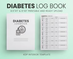 ⭐️⭐️ READY TO UPLOAD PDF FILE ⭐️⭐️ Diabetes Log Book KDP Interior SPECIFICATION: ✔️Welcome Page ✔️Dimensions: (6"X9") and (8.5X11) Inches ✔️Pages: 120 Pages ✔️High-Quality Print Ready PDF ✔️KDP tested The files were created with high resolution 300dpi to ensure a crisp and clear print. For questions or further information please contact us. Welcome Page, Kdp Interior, Amazon Kdp, Log Book, Resolution, High Resolution, Party Supplies, United States, Books