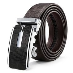 The Herminio leather belt is an essential accessory for the modern and distinguished man. Crafted with care and meticulous details, its subtly embossed texture resembles elephant skin. Its sleek design fits perfectly with any outfit, from tailored suits to dress pants. Stand out in any occasion with this elegant and unique belt. Leather Belt Buckle, Leather Suit, Belt For Men, Leather Belts Men, Belt Style, Dress Belt, Western Leather, Genuine Leather Belt, Tailored Suits