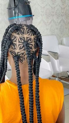 Jumbo Mermaid Braids, Alicia Keys Braids Large, Protective Styles For Natural Hair Short, Tree Braids Hairstyles, Protective Style Braids, Hair Braid Patterns, Braided Hair Tutorial, Cornrow Hairstyles For Men