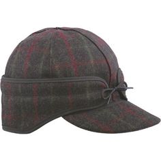 Made with our signature wool blend, the STORMY KROMER The Midway Cap offers you the comfort, style, and fit of the legendary Original Stormy Kromer Cap. The difference with this midway cap is that it adds length to the signature pulldown earband for more serious ear protection when the temperatures start to dip. The hat's earband is made of warm comfortable wool and nylon, with an even softer flannel lining. Keep your ears warm and protected this winter! Pulldown earband is made of 22-24 oz. 80/ Stormy Kromer Hat, Adjustable Gray Retro Hat, Adjustable Gray Six-panel Hat, Vintage Gray Winter Hat, Grey Wooly Hat, Stormy Kromer, Outdoor Cap, Wool Caps, Ear Protection