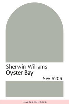 sherylin williams's oyster bay logo with the words, love remeded com