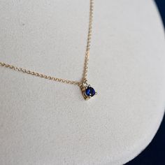 Modest Luxury, Sapphire Diamond Necklace, September Birthday, Solitaire Necklace, Sapphire Solitaire, Solitaire Necklaces, Sapphire Stone, Sapphire Diamond, Stone Ring