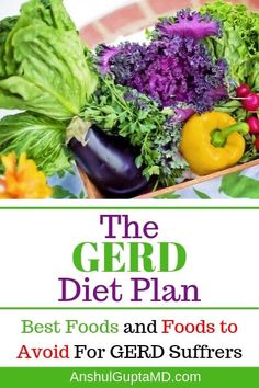 the gerd diet plan best foods and foods to avoid for gerd suffers