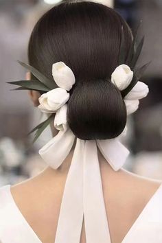 Velvet Headbands with Flower CH0408 Bride Hair Flower, Hair With Accessories, White Hair Accessories, Flower In Hair, Wedding Hairband, Wedding Hair Flowers, Hair Flower, Velvet Headband, Flower Hair Accessories