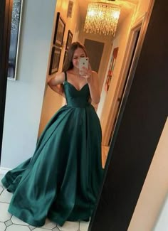 Contact+us:+lisamony@outlook.com Please+left+message+what+color+you+need+when+you+order+it.Besides+the+picture+color,+you+can+also+choose+any+color+you+want. Mermaid+A+Line+Green+V+Neck+Prom+Evening+Dresses Processing+time:+12-21+business+days Shipping+Time:+3-5+business+days "Fabric:S... Silk Grad Dresses, Grad Dresses Green, Smaragd Green Dress, Green Grad Dresses, Emerald Green Grad Dress, Grad Dresses 2023, Green Grad Dress, Emerald Green Gowns, Prom Green Dress