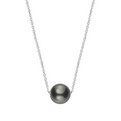 Black South Sea Cultured Pearl Pendant Mikimoto Jewelry, Sea Pearl, South Seas, South Sea Pearls, Sea Pearls, Deep Black, Cultured Pearls, Pearl Pendant, Classic Black