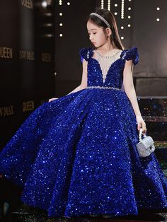 Sequin Girl Pageant Dress Prom Dresses For Kids, Pageant Dresses For Kids, Evening Weddings, Prom Dress Aesthetic, Pagent Dresses, Kids Prom Dresses, Kids Pageant Dresses, Kids Party Wear Dresses