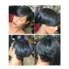 Short Black Haircuts For Women, Short Relax Hairstyles Black Women, Cute Quick Weave Hairstyles Black Women, Pixie Bob Haircut Black Women, Short Hair Cuts For Black Women Relaxed, Short Hair Styles For Black Women, Short Bob Hairstyles For Black Women, Short Hairstyle Women Black Woman, Short Blonde Hair Ideas