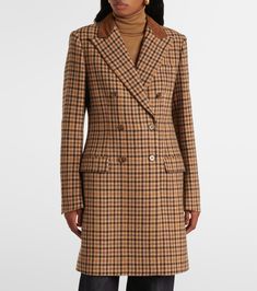 Knee Length Coat, Coat Autumn, Wrap Coat, Ralph Lauren Long Sleeve, Wool Turtleneck, Ralph Lauren Outfits, Wool Blend Coat, Winter Coats, Down Coat