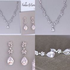 #weddings #jewelry #jewelrysets #bridaljewelry #weddingjewelry #crystalnecklace #bridesmaidnecklace #collierdecristal #weddingnecklace #bridaljewelryset #necklaceearringset #silvernecklaceset #whitegoldjewelry #silverjewelryset #crystalnecklace #crystalearrings Diamond Bridal Earrings With Marquise Cut For Wedding, Marquise Cut Crystal Jewelry For Wedding, Diamond White Marquise Bridal Earrings For Wedding, Wedding Jewelry With Marquise Cut Sparkling Stones, Marquise Cut Sparkling Stones Jewelry For Wedding, Elegant Marquise Cut Wedding Necklace, Elegant Marquise Cut Wedding Jewelry, Silver Marquise Bridal Earrings For Wedding, Marquise Jewelry With Sparkling Stones For Wedding