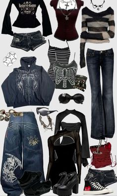 Y2k Grunge Aesthetic, Cute Everyday Outfits, Dream Style, Really Cute Outfits