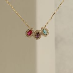 This beautiful Custom Birthstone Necklace is the perfect gift for Mom or Grandma or your Wife. Featuring customizable birthstones, this stunning necklace is a heartfelt symbol of love and family. Crafted with high-quality materials such as Silver, 14K Gold Filled, and 14K Rose Gold Filled, it's the perfect choice for a Christmas Gift or a special Mother's Day surprise. Celebrate the special bond between loved ones with this meaningful and timeless piece of Birthstone Jewelry. We offer great rang Elegant Cubic Zirconia Necklace For Birthday, Rose Gold Birthstone Pendant Necklace, Elegant Birthstone Necklace Gemstone As Gift For Mom, Elegant Birthstone Necklace With Gemstone As Gift For Mom, Elegant Heart Pendant Jewelry For Birthday, Elegant Birthstone Necklace As Gift For Mom, 14k Gold Birthstone Teardrop Pendant Necklace, 14k Gold Teardrop Pendant Necklace With Birthstone, Teardrop Pendant Birthstone Necklace For Wedding