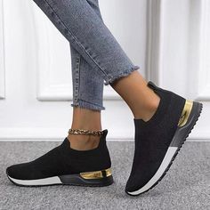 Category:Sneakers; Upper Materials:Knit,Tissage Volant; Season:Spring,Fall; Heel Type:Flat Heel; Gender:Women's; Activity:Running,Walking; Toe Shape:Round Toe; Style:Sporty,Casual; Heel Height(inch):1-2; Outsole Materials:Rubber; Occasion:Daily,Outdoor; Closure Type:Loafer; Pattern:Color Block; Production mode:Self-produce; 2024 Trends:Plus Size,Flyknit Shoes,White Shoes; Foot Length:; Foot Width:; Size chart date source:Provided by Supplier.; US Size:null; UK Size:14.5; EU Size:50 Flyknit Shoes, Shoes Sneakers Women, White Shoes Sneakers, Womens Sandals Summer, White Sneakers Women, Sporty Casual, High Quality Shoes, Sneakers Women, Casual Sport Shoes