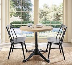 Round Restaurant Dining Table (24") Indoor Bistro Table, Round Restaurant, Restaurant Dining Table, Cleaning With Bleach, Round Pedestal Dining Table, Round Pedestal Dining, Tulip Table, Restaurant Dining, Bistro Chairs