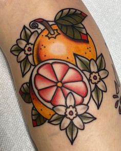 Tattoo With Deep Meaning, New Jersey Tattoo, Orange Tattoo, Blossom Tattoo, Bee Tattoo, Classic Tattoo, 1 Tattoo