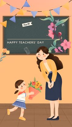 Student And Teacher Cartoon, Teachers Day Drawings Student, Teacher Day Drawings Ideas, Teacher And Student Drawing, Happy Teachers Day Poster, Teachers Day Illustration, Teacher And Student Images, Teachers Day Card Design, Teachers Day Drawing