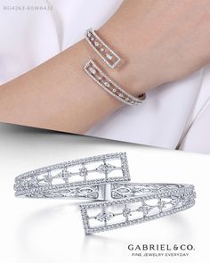 18K White Gold Diamond Pavé Bypass Bangle with Geometric Stations
#Bangle#FashionBangle #DiamondBangle#YellowGoldBangle  #Bangles#YellowGold Bangle #summerjewelry #goldbangle#braceletstacks
#WhiteGoldEngagementRing #WhiteGoldRing Elegant Cubic Zirconia Jewelry For Formal Events, Elegant Cubic Zirconia Wedding Jewelry, Elegant 14k White Gold Rose Gold Jewelry, Elegant White Baguette Cut Jewelry, Luxury Hand-set Diamond Ring For Formal Occasions, Dazzling Hand Set White Gold Diamond Ring, Dazzling Hand-set White Gold Diamond Ring, Luxury Formal Hand-set Diamond Ring, Diamond Jewelry With Open Band Diamond Cut