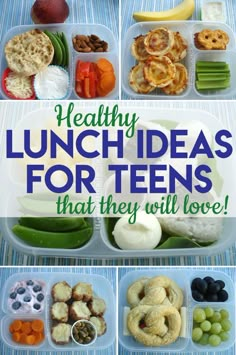 healthy lunch ideas for teens that they will love to have in their lunchboxes