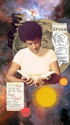 Octavia E Butler Dawn, Octavia Butler Art, Octavia E Butler, Octavia Butler, Collage Art Ideas, Marketing Assistant, Afrofuturism Art, Black Writers, Iconic Wallpaper