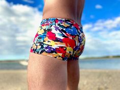 We like water, we like color, we like watercolors. Pairs nicely with Spritely Splatter. Questions about fit or fabric? Chat with our sales team now. Fitted Swim Trunks For Beach Party Season, Vibrant Summer Swimming Bottoms, Vibrant Summer Swim Bottoms, Fitted Swim Trunks For Poolside Spring Season, Fitted Swim Trunks For Spring Poolside, Fitted Swim Trunks For Spring Beachwear, Fitted Red Boxer Briefs For Summer, Summer Blue Boxer Briefs For Poolside, Vibrant Fitted Poolside Bottoms