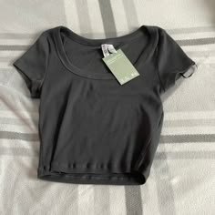 New With Tags, Never Worn Still Great Condition. Soft Ribbed Material. Trendy Everyday H&m Tops, Trendy Relaxed Fit Tops From H&m, Basic Everyday H&m Tops, Trendy H&m Tops Relaxed Fit, Basic H&m Tops For Everyday, Trendy Relaxed Fit H&m Tops, Trendy H&m Short Sleeve Tops, H&m Tops For Everyday Spring Wear, H&m Fitted Short Sleeve Tops