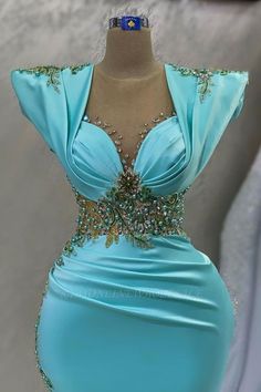 Prom Dress Sleeves, Emerald Prom, Emerald Prom Dress, Senegalese Fashion, Mrs America, 30th Birthday Photoshoot, Cheap Evening Gowns, Blue Mermaid Prom Dress, Dresses Glam