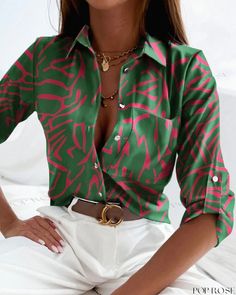 Long Sleeve Floral Blouse Winter Blouses, Blouses Vintage, 2023 Clothing, Silk Style, Autumn 2023, Elegant Blouses, Vintage Material, Women Long Sleeve Tops, Tops Fall