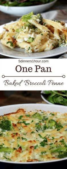 one pan baked broccoli parmesan casserole