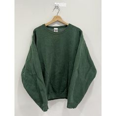 For sale us a vintage 90s Forest Green Sweater. Size XL. Measurments below. Good overall condition. May need light wash LENGTH -- 28 inches PIT TO PIT -- 25.5 inches SLEEVE LENGTH -- 23 inches *PLEASE NOTE ALL MY ITEMS MAY CONTAIN UNMENTIONED FLAWS SUCH AS HOLES RIPS AND STAINS* All sales final. I do bundle deals as well 90s Cotton Sweatshirt For Fall, 90s Style Cotton Sweatshirt For Fall, Vintage Long Sleeve Sweats For Winter, Vintage Long Sleeve Winter Sweats, Vintage Oversized Sweatshirt With Ribbed Cuffs, Green Oversized 90s Style Sweatshirt, Green Oversized 90s Sweatshirt, Vintage Green Oversized Sweater, Oversized Green Sweatshirt In 90s Style