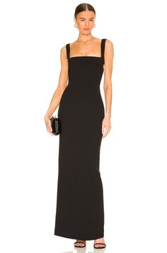 Sleek Jumpsuit, Solace London, Black Bridesmaid, Black Evening Gown, Maxi Dress Collection, Black Bridesmaid Dresses, Popular Dresses, Event Outfit, London Dresses